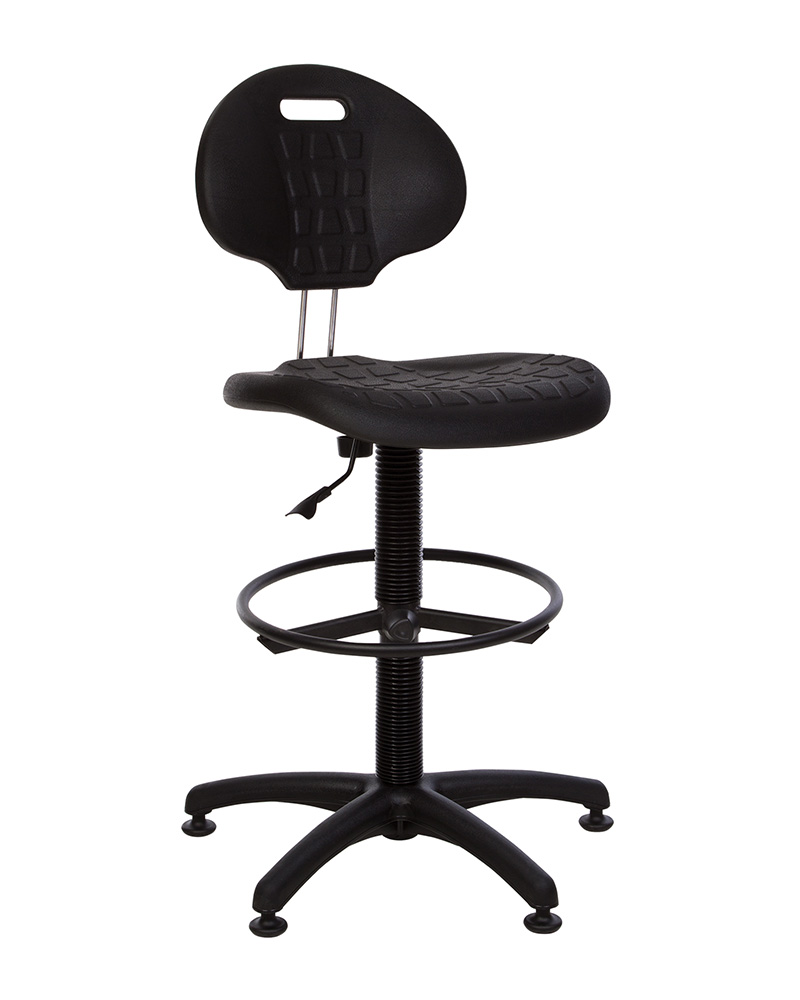 Крісло офісне NOWY STYL LABORANT GTS RING BASE BLACK STOPKI пластик